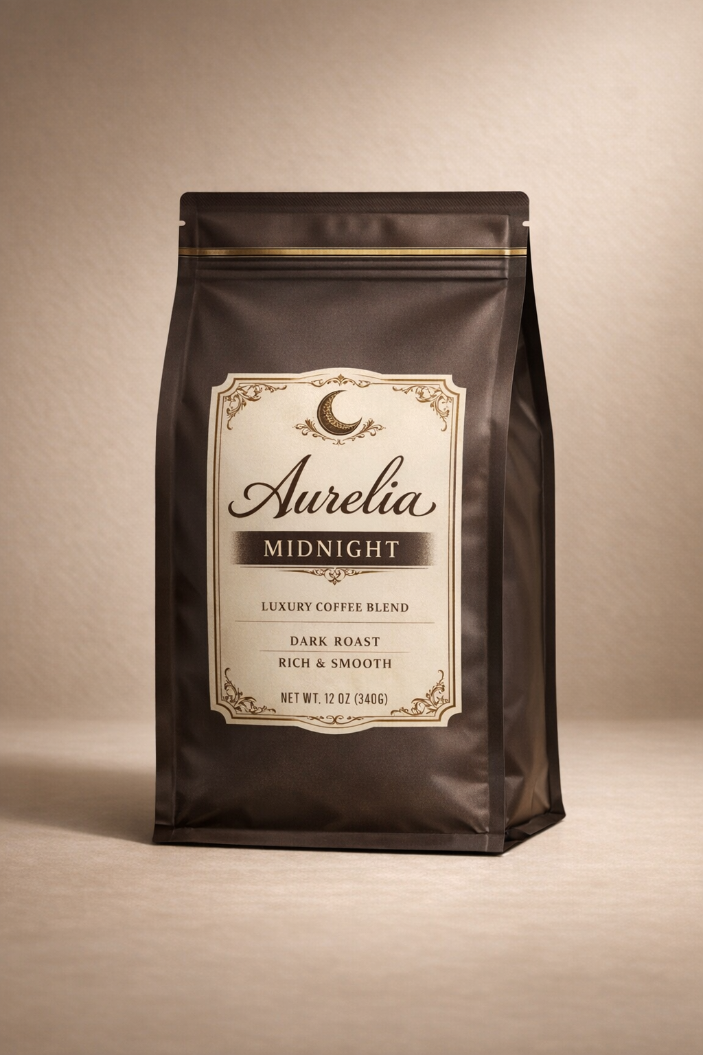 Maison Aurelia Midnight coffee bag